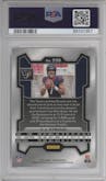C.J. Stroud from the 2023 Panini Prizm set graded by PSA and given an overall grade of 10.