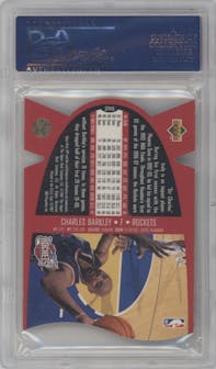 Charles Barkley from the 1997 SPx set graded by PSA and given an overall grade of 9.