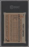 Tony Gwynn from the 1983 Topps set graded by SGC and given an overall grade of 7.5.