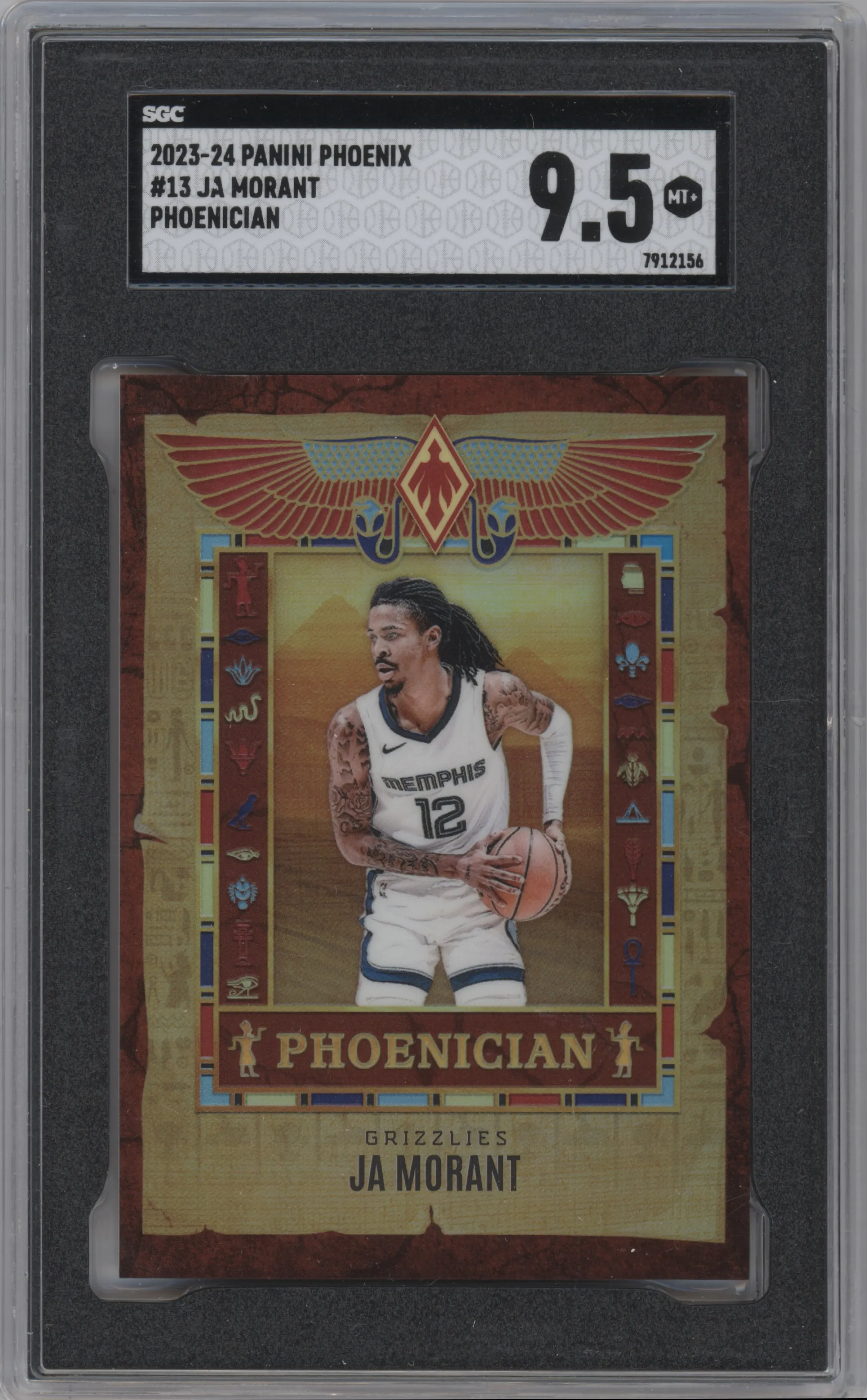 2023 Panini Phoenix Phoenician Ja Morant SGC 9.5