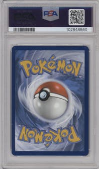 Zamazenta V from the 2023 Pokemon SWSH set graded by PSA and given an overall grade of 10.