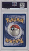 Tangela from the 1999 Pokemon set graded by PSA and given an overall grade of 9.
