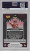 Jayden Daniels from the 2024 Panini Mosaic set graded by PSA and given an overall grade of 10.