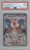 Charizard ex from the 2023 Pokemon SV set graded by PSA and given an overall grade of 9.
