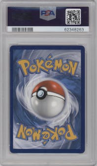 Single Strike Urshifu VMAX from the 2021 Pokemon SWSH set graded by PSA and given an overall grade of 10.