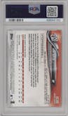 Juan Soto from the 2018 Topps Update set graded by PSA and given an overall grade of 9.