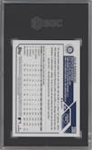 Julio Rodriguez from the 2023 Topps set graded by SGC and given an overall grade of 10.