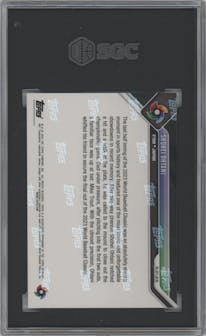 Shohei Ohtani from the 2023 Topps Now World Baseball Classic set graded by SGC and given an overall grade of 10.