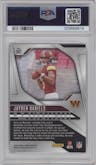 Jayden Daniels from the 2024 Panini Prizm set graded by PSA and given an overall grade of 10.