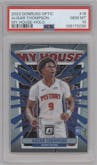 Ausar Thompson from the 2023-24 Donruss Optic set featuring a Holo parallel graded by PSA and given an overall grade of 10.