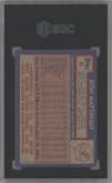 Don Mattingly from the 1984 Topps set graded by SGC and given an overall grade of 8.