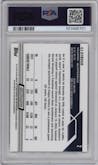 CJ Stroud from the 2023 Topps Composite set featuring a Sepia Refractor parallel graded by PSA and given an overall grade of 10.