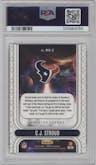C.J. Stroud from the 2023 Panini Phoenix set graded by PSA and given an overall grade of 10.