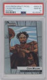 Caleb Williams from the 2023 Panini Prizm Draft Picks set graded by PSA and given an overall grade of 10.