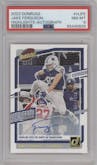Jake Ferguson from the 2023 Panini Donruss set graded by PSA and given an overall grade of 8.