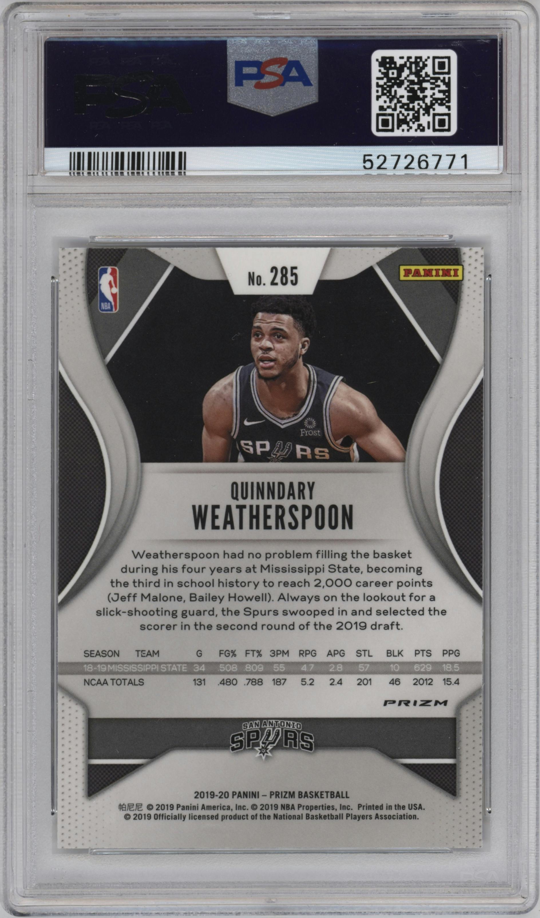 Quinndary Weatherspoon