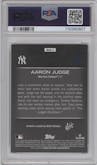 Aaron Judge  from the 2024 Topps Chrome Update set graded by PSA and given an overall grade of 10.