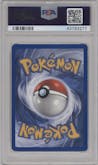 Houndour from the 2001 Pokemon Neo Genesis set graded by PSA and given an overall grade of 9.