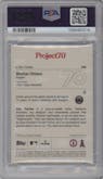 Shohei Ohtani from the 2021-22 Topps Project70 set graded by PSA and given an overall grade of 9.