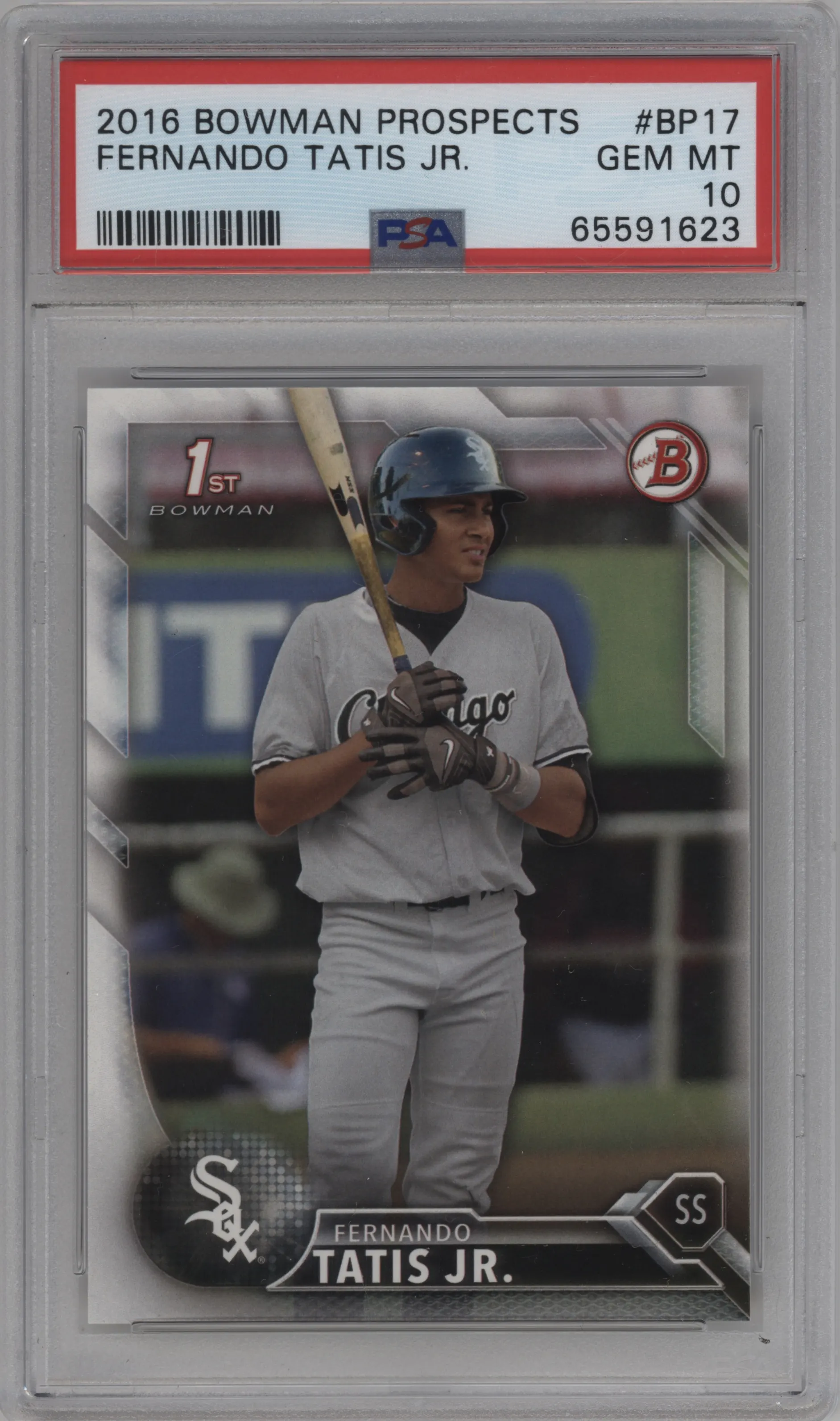 2016 Bowman Prospect Fernando Tatis Jr. PSA 10