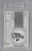 Tua Tagovailoa from the 2020 Panini National Treasures set graded by Beckett and given an overall grade of 9.
