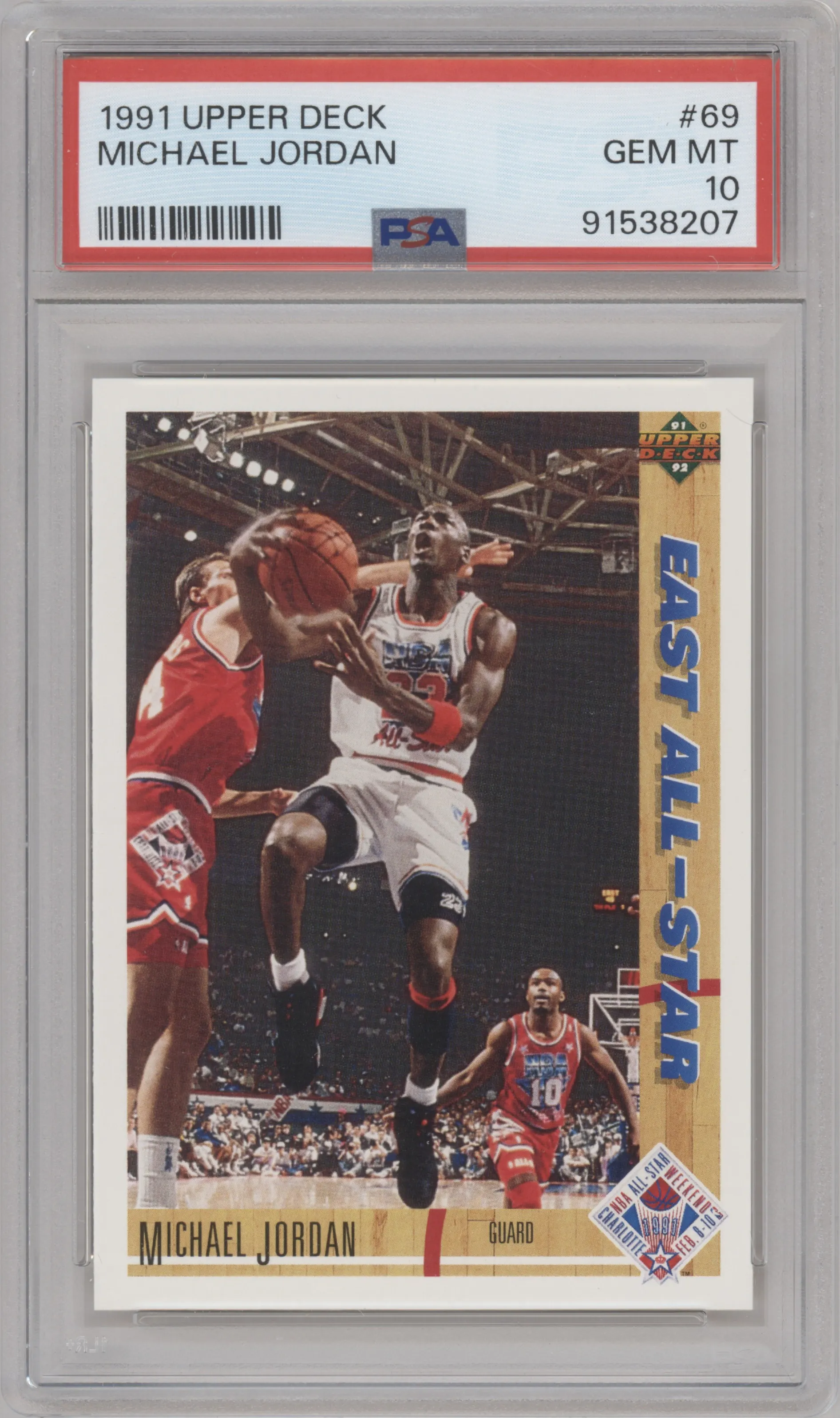 1991 Upper Deck Michael Jordan #69 PSA 10