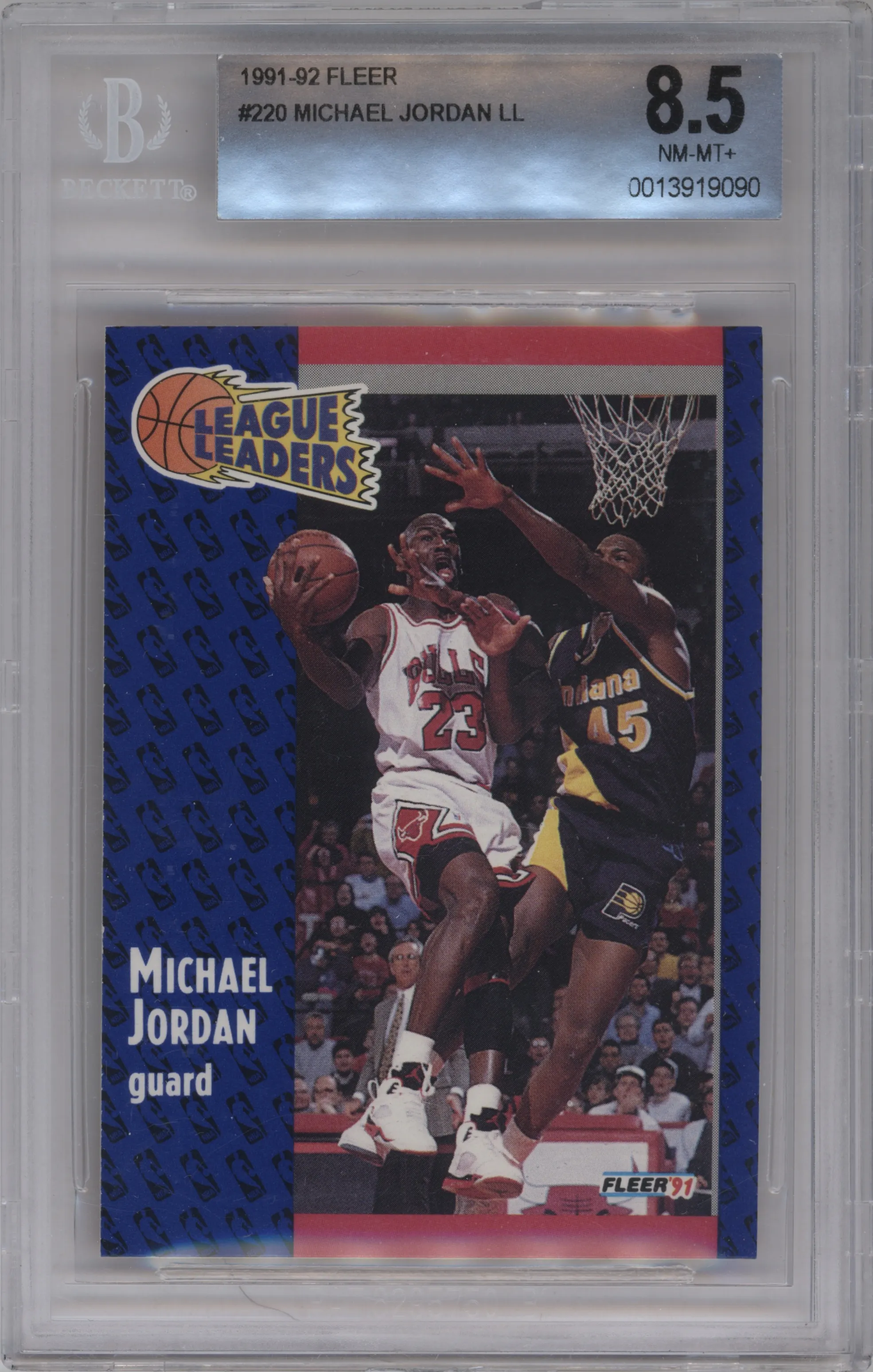 1991 Fleer Michael Jordan BGS 8.5