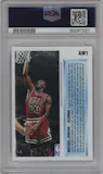 Michael Jordan from the 1992-93 Upper Deck  set graded by PSA and given an overall grade of 7.