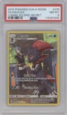 Weavile from the 2019 Pokemon S&M  set graded by PSA and given an overall grade of 8.