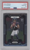C.J. Stroud from the 2023 Panini Prizm set graded by PSA and given an overall grade of 10.