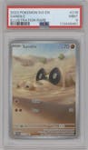 Sandile from the 2023 Pokemon SV set graded by PSA and given an overall grade of 9.