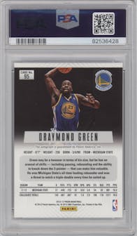 Draymond Green from the 2012-13 Panini Prizm set graded by PSA and given an overall grade of 10.