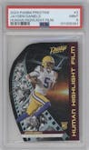Jayden Daniels from the 2024 Panini Prestige  set graded by PSA and given an overall grade of 9.