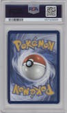 Vaporeon ex from the 2025 Pokemon SV set featuring a Prismatic Evolutions Surprise Box parallel graded by PSA and given an overall grade of 9.