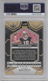 Spencer Rattler from the 2024 Panini Mosaic set featuring a Mosaic parallel graded by PSA and given an overall grade of 10.