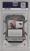 Tyquan Thornton from the 2022 Panini Prizm set featuring a No Huddle parallel graded by PSA and given an overall grade of 10.
