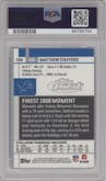 Matthew Stafford from the 2009 Topps Finest set graded by PSA and given an overall grade of 10.