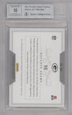 Davante Adams from the 2014 Panini National Treasures set graded by Beckett and given an overall grade of 9.