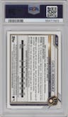Carlos Rodriguez from the 2021 Bowman Chrome set graded by PSA and given an overall grade of 10.