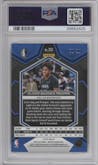 Olivier-Maxence Prosper from the 2023-24 Panini Mosaic set featuring a Fast Break Gold parallel graded by PSA and given an overall grade of 10.