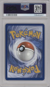 Absol from the 2023 Pokemon SWSH set graded by PSA and given an overall grade of 9.