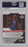 Shai Gilgeous-Alexander from the 2018-19 Panini Prizm set graded by PSA and given an overall grade of 10.