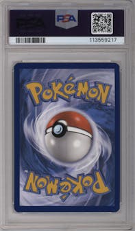 Snorlax from the 2023 Pokemon SV set featuring a Scarlet & Violet 151 Elite Trainer Box parallel graded by PSA and given an overall grade of 10.