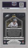 Cooper DeJean from the 2024 Panini Mosaic set featuring a Red Mosaic parallel graded by PSA and given an overall grade of 9.