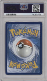 Genesect V from the 2021 Pokemon SWSH set graded by PSA and given an overall grade of 10.