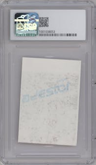 Isiah Thomas from the 1986-87 Super Canasta Stickers (Spanish) set graded by CSG and given an overall grade of 5.5.