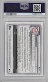 Jasson Dominguez from the 2020 Bowman Mega Box Chrome set graded by PSA and given an overall grade of 10.
