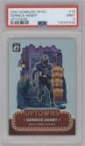 Derrick Henry from the 2024 Donruss Optic set graded by PSA and given an overall grade of 9.
