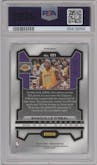 Shaquille O'Neal from the 2023-24 Panini Prizm set featuring a Teal Ice parallel graded by PSA and given an overall grade of 9.