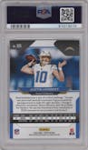 Justin Herbert from the 2020 Panini Prizm set graded by PSA and given an overall grade of 10.